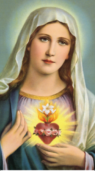 Consecration to the Immaculate Heart of Mary Prayer Card